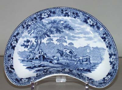 Crescent Side Dish c1910